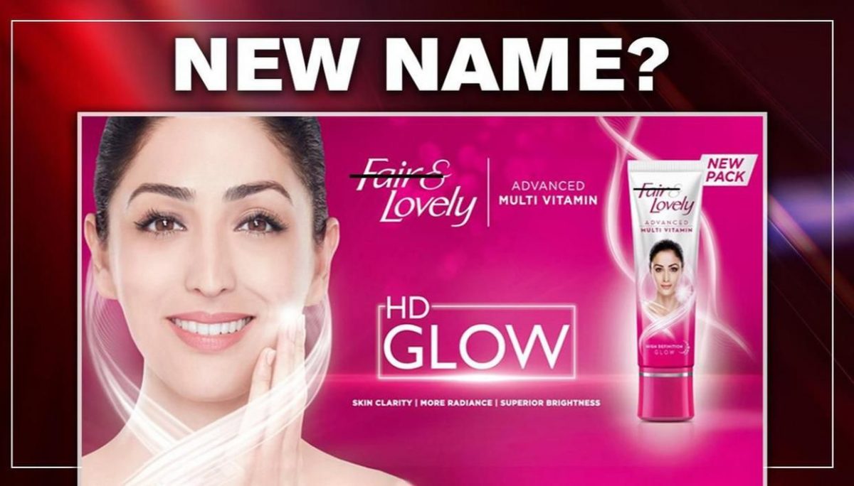 FAIR AND LOVELY TO DROP ‘FAIR’ FROM ITS NAME