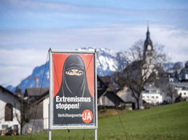 SWITZERLAND VOTES TO BAN ‘BURQA’ IN PUBLIC